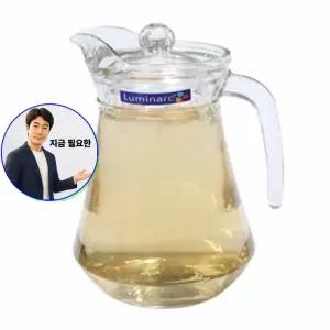 지금 필요한 주전자 피쳐 루미낙 녹차 티백차 커피 유리포트 1300ml 저그