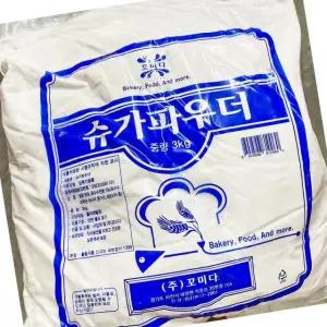 꼬미다 슈가 파우더 3k 업소용 대용량 식당용
