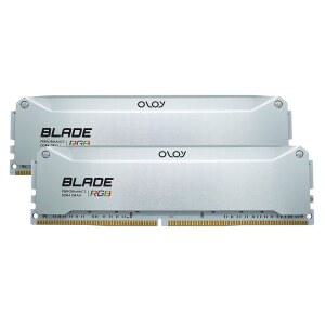 OLOY DDR4 RAM 16GB(2x8GB) 알루미늄 블레이드 RGB 3600MHz CL16 1.35V B-다이 288핀 데스크톱 게이밍 UDIMM (MD4U0836163BRADA)