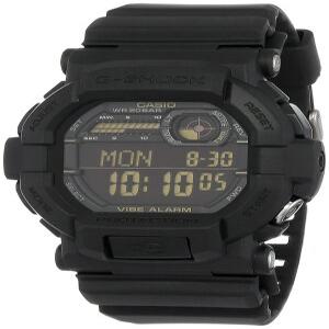 CASIO 카시오 G쇼크 G-SHOCK 맨즈 디지털 손목시계 진동 GD-350-1 B블랙 해외 모델 역수입품
