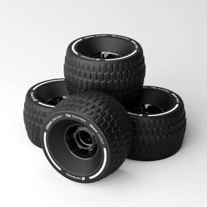 ANTWHEEL 올터레인 롱보드 휠 100mm 전기 스케이트보드 78A 고반동 우레탄