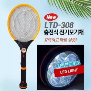 전기모기채 충전식 LED랜턴 파리채 USB 캠핑 휴대용