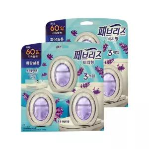 페브리즈 화장실용 비치형 은은한 라벤더향 6.3mL 3개입 2개