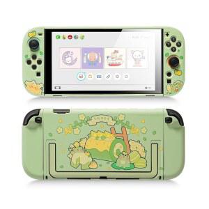 스위치 2와 하드 GEEKSHARE 설계된 호환되는 MATCHA 컨트롤러용으로 슬림 케이스 콘솔 PC FROGGY 게임