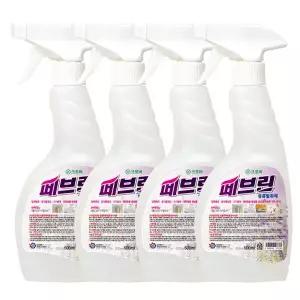 크로바 페브린 섬유탈취제 냄새제거 탈취제 500mlx 4개
