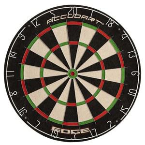 Acudart Edge Bristle 다트 보드 u2013 프리미엄 브라질 시살, 레이저 u2011Thin 스파이더, 회전하는 금속 번호 링, 재생 면적 증가, 슈퍼 Thin Bullseye 스틸 u2011Tip 다트에 이상적임