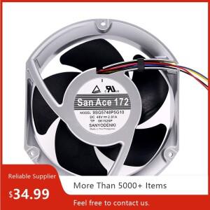 9SG5748P5G10 Sanyo 17cm 48V 서버 팬 2.91A 고속  장비용 산업용 냉각