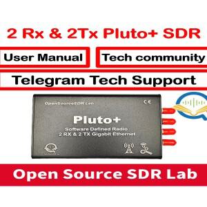 OpenSourceSDR Lab PLUTO+ SDR AD9363 2T2R 라디오 트랜시버 70MHz-6GHz 소프트웨어 정의