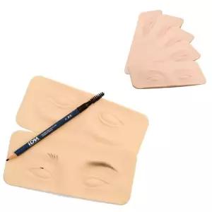 눈썹 3D 고무판 5p 반영구 연습판 실리콘