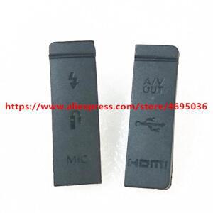 Canon 5D2 5DII USB 고무 HDMI 마이크 캡 A/V 출력 인터페이스 커버 뚜껑 도어 카메라 Mark II 2 M2 용 새
