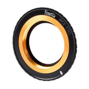 M42-EOS 렌즈용 금속 어댑터 링, 캐논 EOS EF 5DIII 5D 6D 7D 60D, M42 조정 가능한 연결 링