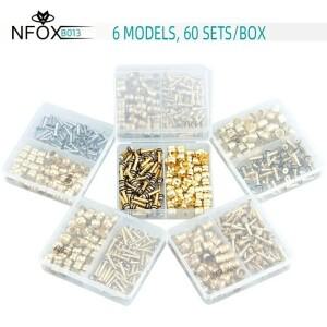 Nfox 자전거 오일 브레이크 올리브 헤드 바늘 구리 슬리브 BH90 Magula AVID 액세서리 부품 Xod Goodtaste