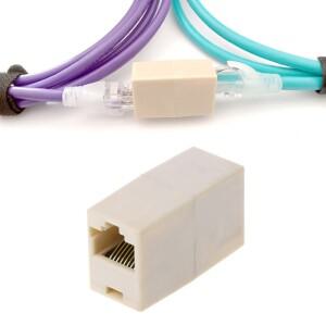 RJ45 Cat5 소켓 커넥터 커플러 이더넷 네트워크 LAN 케이블 조이너 익스텐더 Dropship