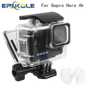 ERIKOLE GoPro Hero 4K 방수 케이스 다이빙 수중 50M/164FT Hero-4K 액세서리 용 보호 하우징 쉘