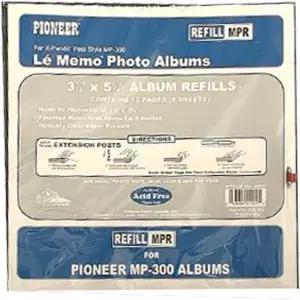 MP-300용 파이오니어 메모 포켓 앨범 리필 3 1/2인치 x 5 1/4인치