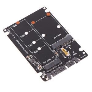 SATA 60Gbps M2 NGFF SSD 어댑터 MSATA-SATA NGFF-SATA 하드 디스크 보드