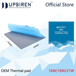 UPSIRN OEM 열 패드 실리콘 석고 CPU GPU 카드워터 냉각 매트 100X100mm  방열판