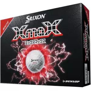 DUNLOP ダンロップ 골프믹싱볼 스리크슨 XMAX2 2026 12구 화이트
