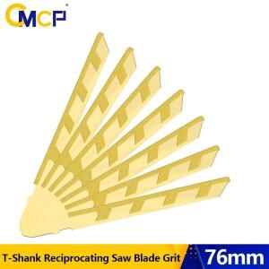 CMCP 1개 조각 퍼즐 블레이드 100mm 4인치 T 샹크 다이아몬드 코팅 지그 톱날 그릿 50 화강암 타일 절단용