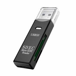 USB 3.0 2 IN 1 고속 메모리 카드 리더 어댑터 - MICRO SDXC TF T-FLASH PC용 SD 카메라 리더 노트북용 WANSURS