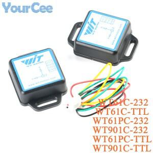 WT901C WT61PC - RS485/232/TTL 9/6 축 IMU 센서 기울기 각도 롤 피치 요 + 가속도 자이로스코프 자력계 MP