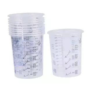 600ml 대용량 재활용 플라스틱 베이킹 계량 컵 50개 세트