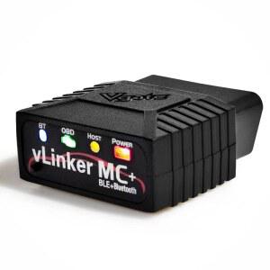 IOS ANDROID WINDOWS용 VGATE VLINKER MC+ BLUETOOTH OBD2 자동차 진단 스캔 도구