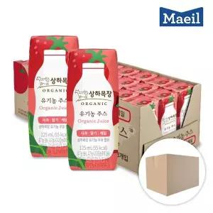 [매일][매일유업] 상하목장 유기농 주스 사과딸기케일 주스 125ml 48팩