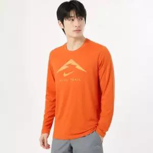 나이키 남성 드라이핏 트레일 롱슬리브 티셔츠 FN0827-893) M NK DF TEE LS TRAIL)