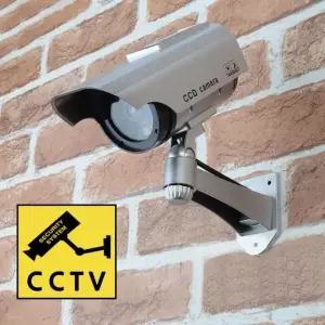 태양광 충전식 모형카메라 가짜CCTV 감시카메라 CCTV (WA5496C)