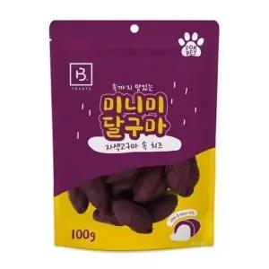 브리더랩 미니미 균형 달구마 100g (자색고구마와치즈)