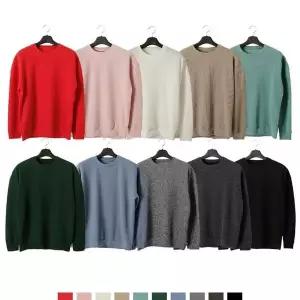 [하프클럽/]오버핏 골지맨투맨 10COLOR