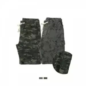 TBZ KING 카모 밀리터리 카고반바지
