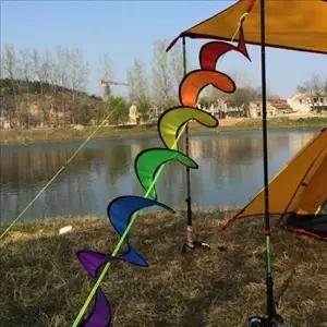 장식 캠핑 스피너 데코 캠핑 바람개비 텐트 야외 용품 악세사리