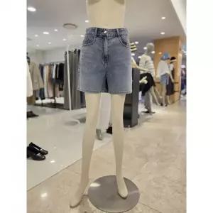 재고소진 [시슬리] 빈티지 포인트 숏 데님 팬츠 SADPC7631