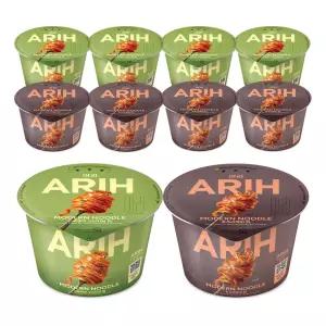 아리 ARIH 모던누들컵 김볶음면 125g 5개 + 후추라볶이 130g 5개