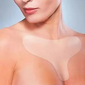 실리콘 가슴패드 T형 목 패치