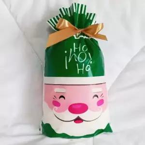 [RIZPICK]크리스마스포장지 산타봉투 선물 어린이집 빨강