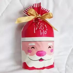 [RIZPICK]산타끈주머니 빨강 선물 어린이집 산타포장봉투 크리스마스쇼핑백