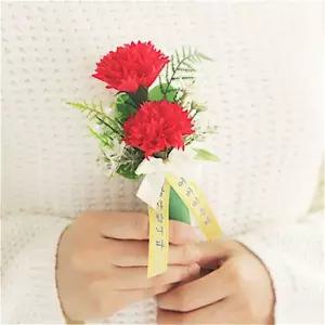 어버이날 비누 핑크 레드 카네이션 코사지 비누꽃 가정의달 꽃다발