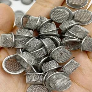 곰방대담배 흡연 파이프 100망 금속 메쉬 필터 0.18mm 5.8mm 담배홀더 스틸 약