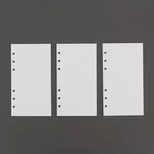 다이어리속지 포켓 스토리 6공 다이어리속지 모눈 A6 다이어리리필