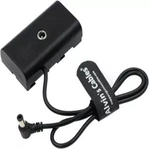 앨빈스 케이블 NPF550 더미 배터리와 DC 직각 POWER LOGIC 아토모스 닌자 V 시노비 SmallHD Feelworld