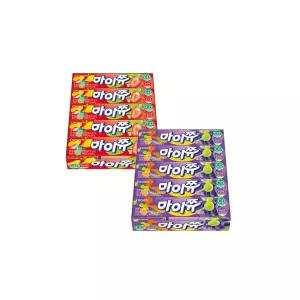 마이쮸 스틱 포도 15개 + 딸기 15개