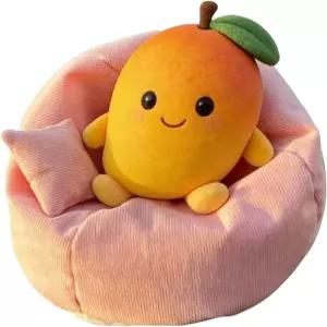 인형 집 의자 수제 귀여운 소파 장식 15cm 테이블 디스플레이 액세서리 수집가 팬을 위한 보육실 놀이