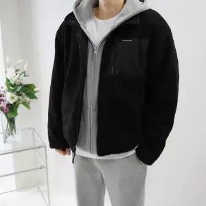[엠클로]남자 오버핏 양면 리버시블 포켓 양털 퀼팅 패딩점퍼