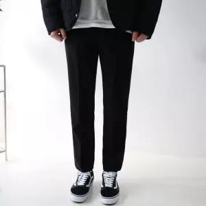 [엠클로]남자 빅사이즈 슬림핏 시크릿밴딩 무지 스판 9부,10부 슬랙스 바지 (4color)