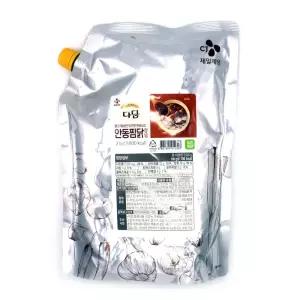 CJ 다담 안동찜닭양념 2KG×6개 /