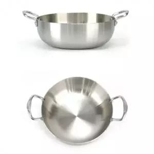 3중 스텐 샤브샤브 찌개 전골 인덕션 냄비 20cm 5호