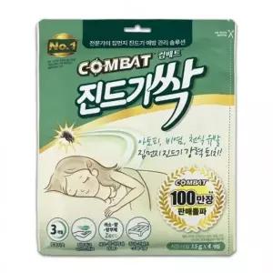 컴배트 진드기 싹 시트타입 4P -D
